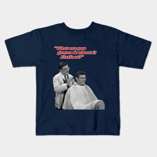 Floyd the barber,  Howard McNear , Floyd Lawson  the andy griffith show, Kids T-Shirt